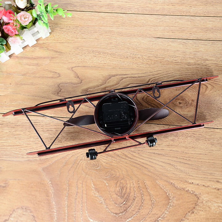 Lisslune | Creative Retro Aircraft Wall Clock