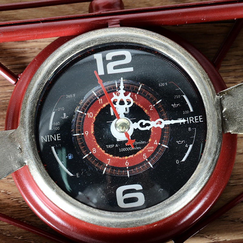 Lisslune | Creative Retro Aircraft Wall Clock