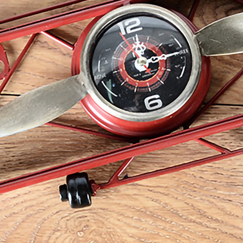 Lisslune | Creative Retro Aircraft Wall Clock