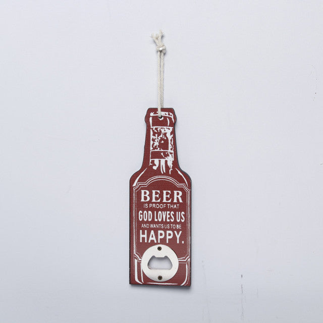 Lisslune | Retro Wood Bottle Opener