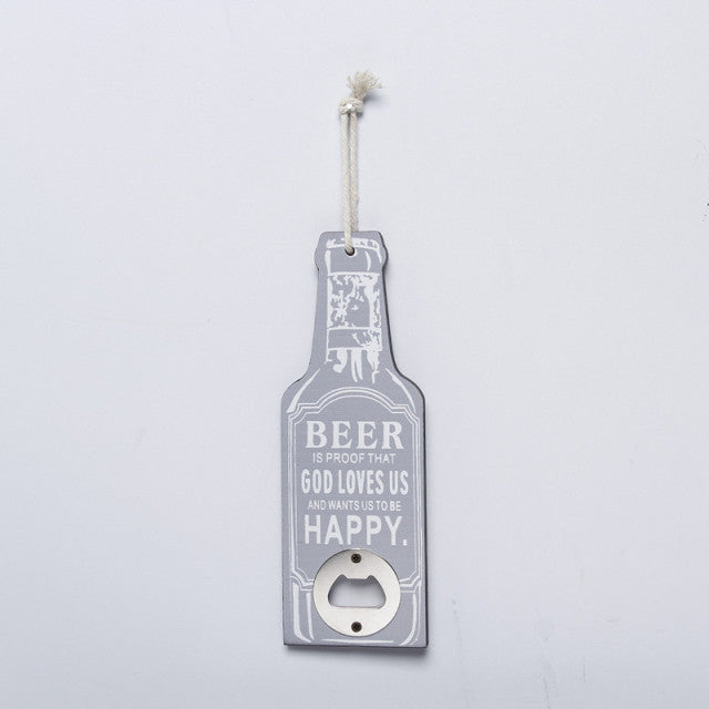 Lisslune | Retro Wood Bottle Opener