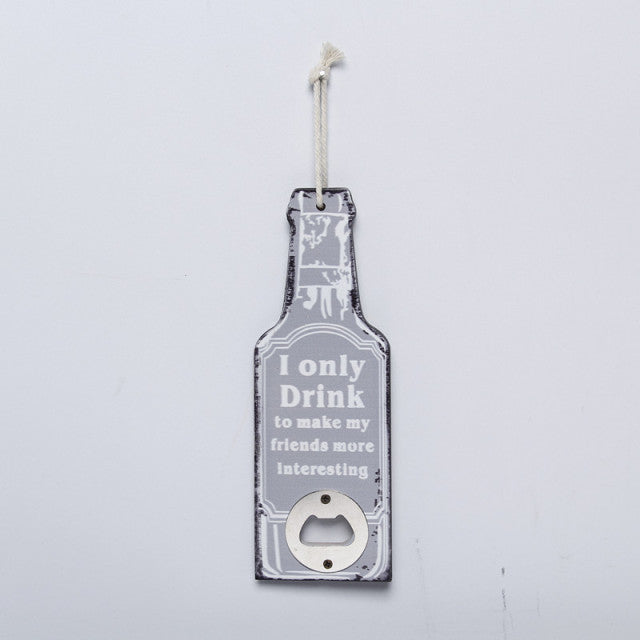 Lisslune | Retro Wood Bottle Opener