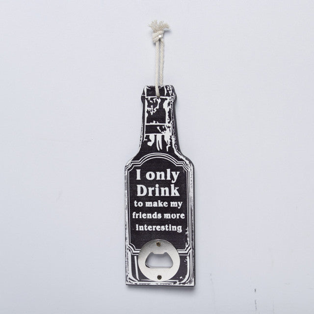 Lisslune | Retro Wood Bottle Opener