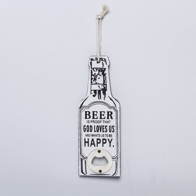 Lisslune | Retro Wood Bottle Opener