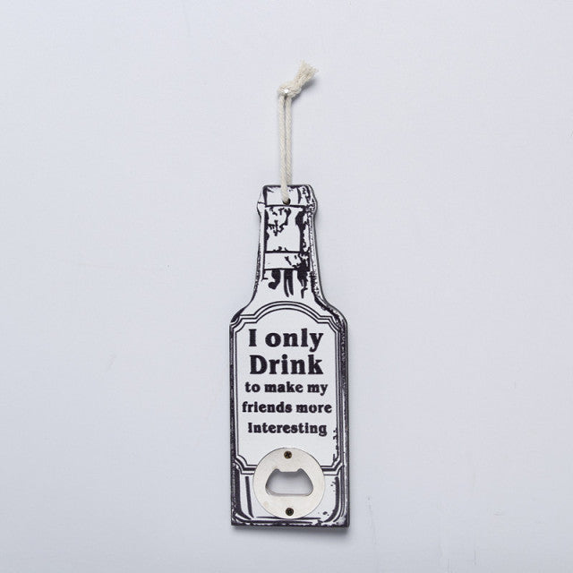 Lisslune | Retro Wood Bottle Opener