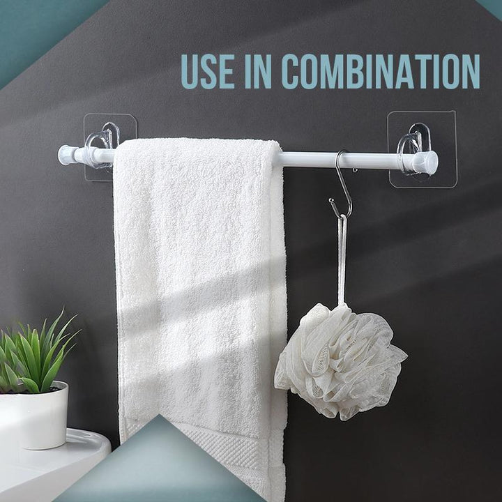 Lisslune | Self Adhesive Kitchen Bathroom Organizer Hook Set