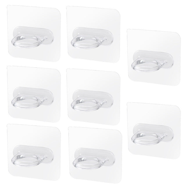 Lisslune | Self Adhesive Kitchen Bathroom Organizer Hook Set