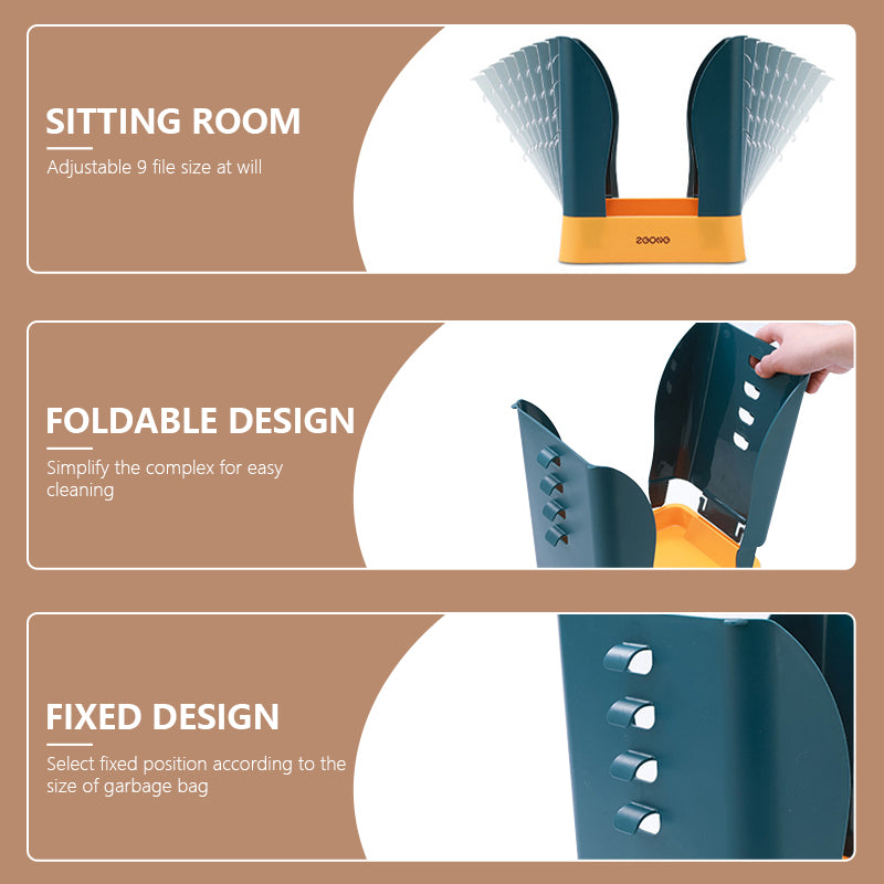 Lisslune | Portable Easy Pastel Trash Bag Holder