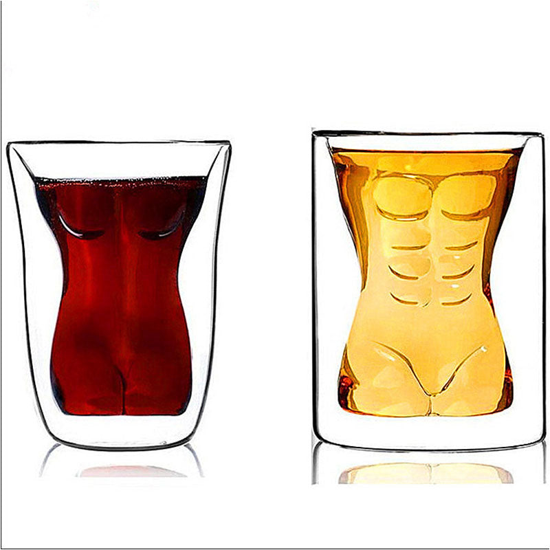 Lisslune | Sexy Double Wall Whiskey Glasses