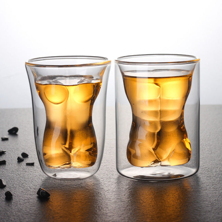 Lisslune | Sexy Double Wall Whiskey Glasses