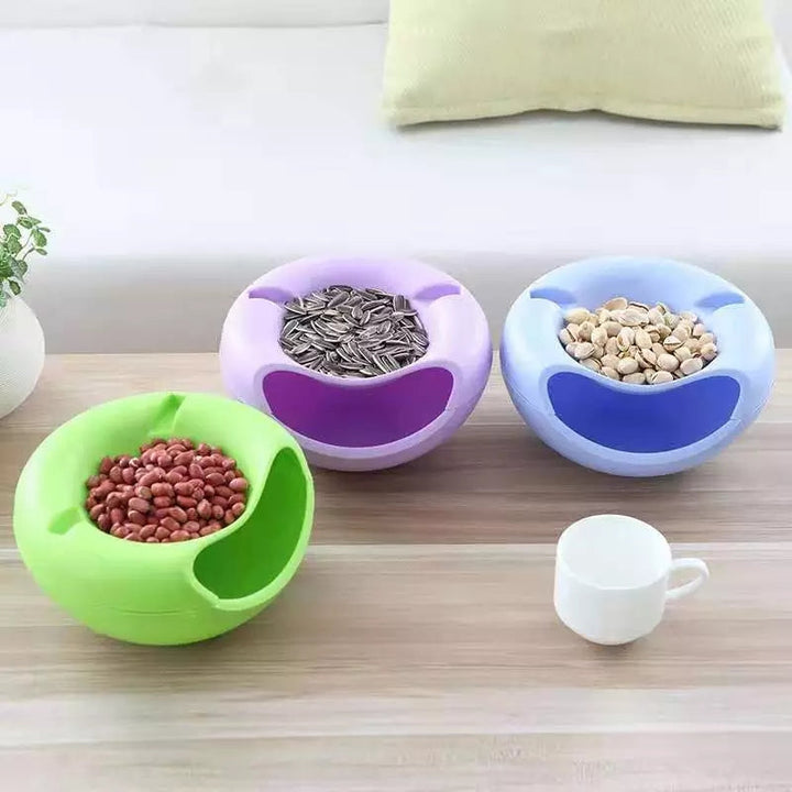 Lisslune | Multifunctional Double Layer Dish with Phone Holder