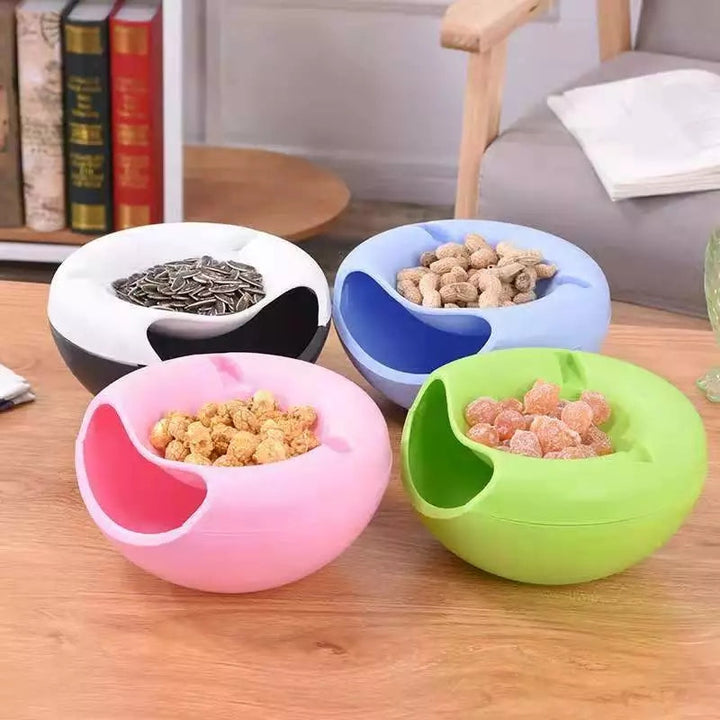Lisslune | Multifunctional Double Layer Dish with Phone Holder