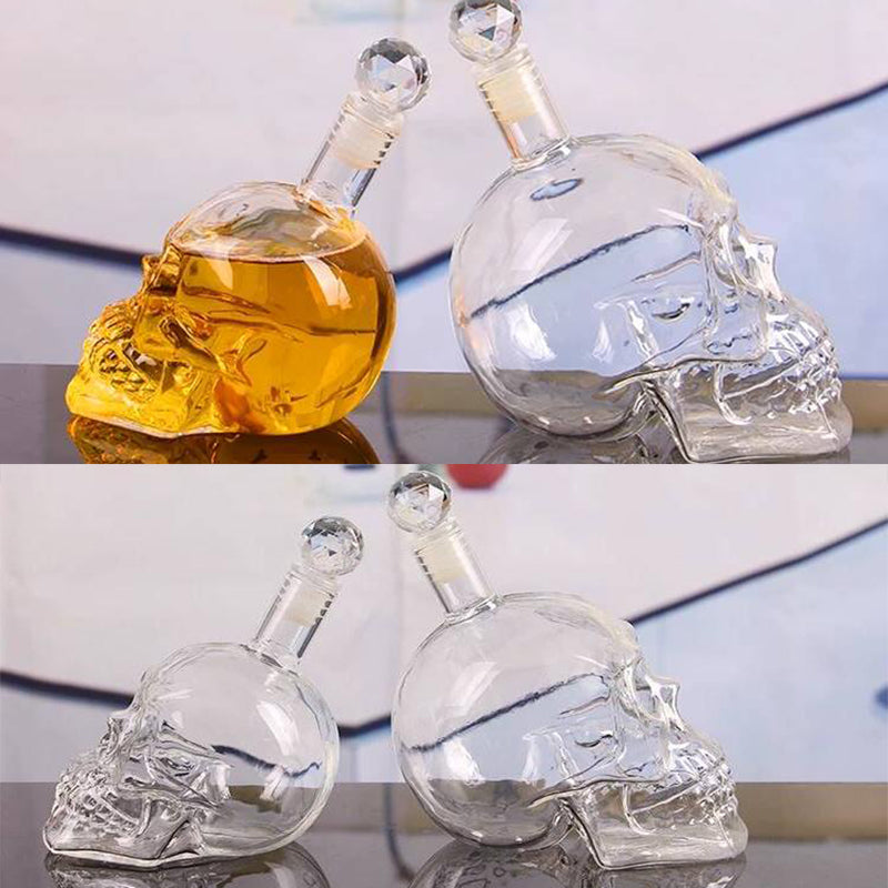 Lisslune | Creative Crystal Skull Bottle Decanter