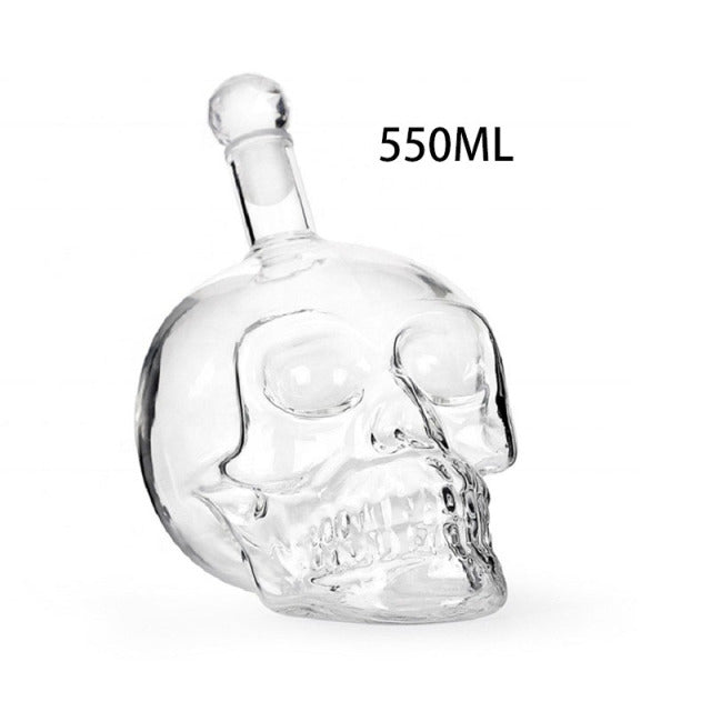 Lisslune | Creative Crystal Skull Bottle Decanter