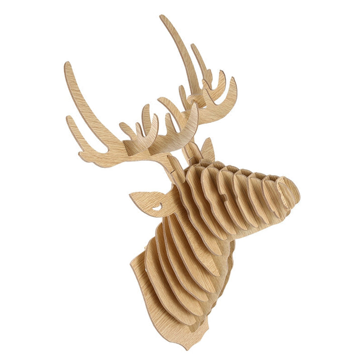 Lisslune | 3D Puzzle Wooden Hanging Deer Head
