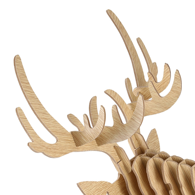 Lisslune | 3D Puzzle Wooden Hanging Deer Head