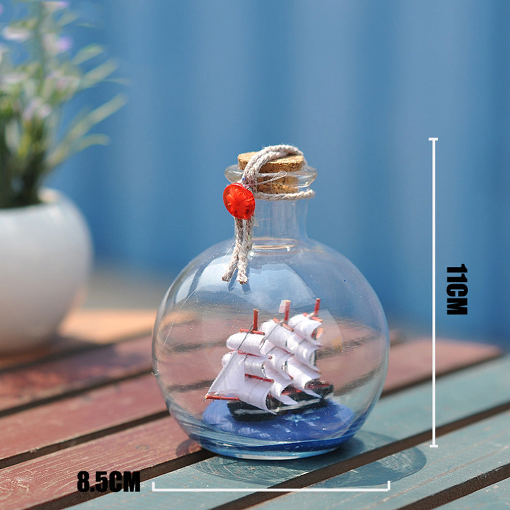 Lisslune | Creative Glass Bottle Ship