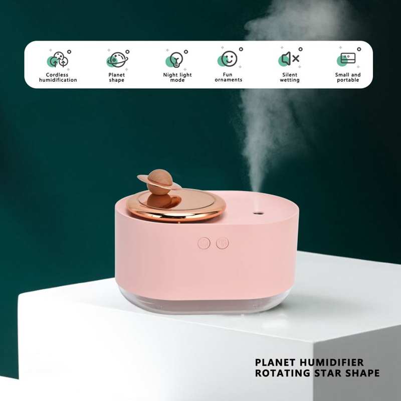 Lisslune | Rotating Planet Space USB Humidifier