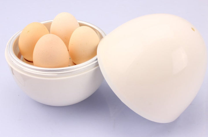 Lisslune | Round Shape Microwave Egg Boiler Steamer
