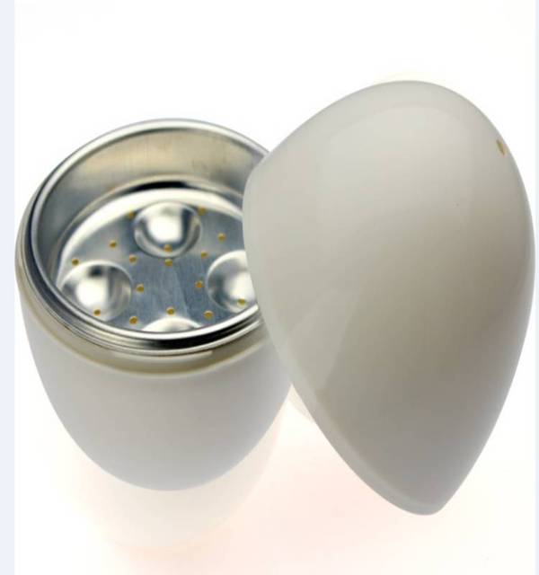 Lisslune | Round Shape Microwave Egg Boiler Steamer