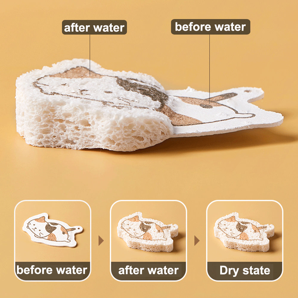Lisslune | Multi Purpose Animal Shape Magic Sponge