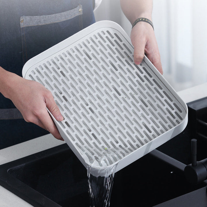 Lisslune | Double Layer Easy Clean Dish Drainer Tray