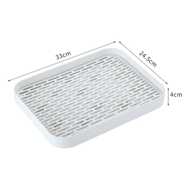 Lisslune | Double Layer Easy Clean Dish Drainer Tray