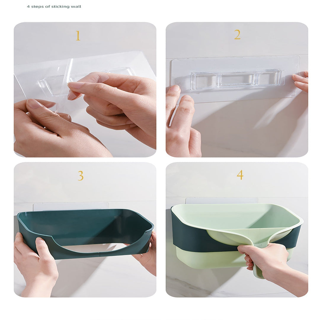 Lisslune | Cabinet Door Removable Kitchen Trash Can