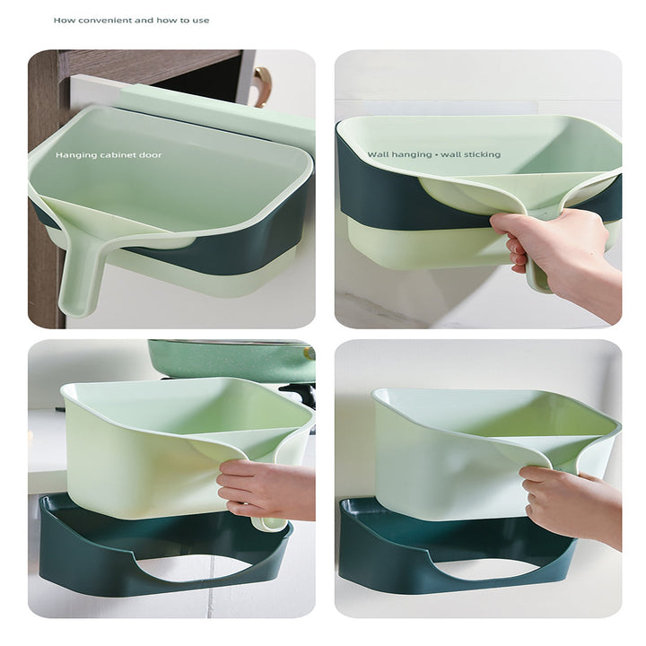 Lisslune | Cabinet Door Removable Kitchen Trash Can