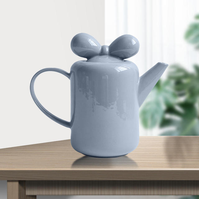 Lisslune | Bow Knot Design Porcelain Tea Pot