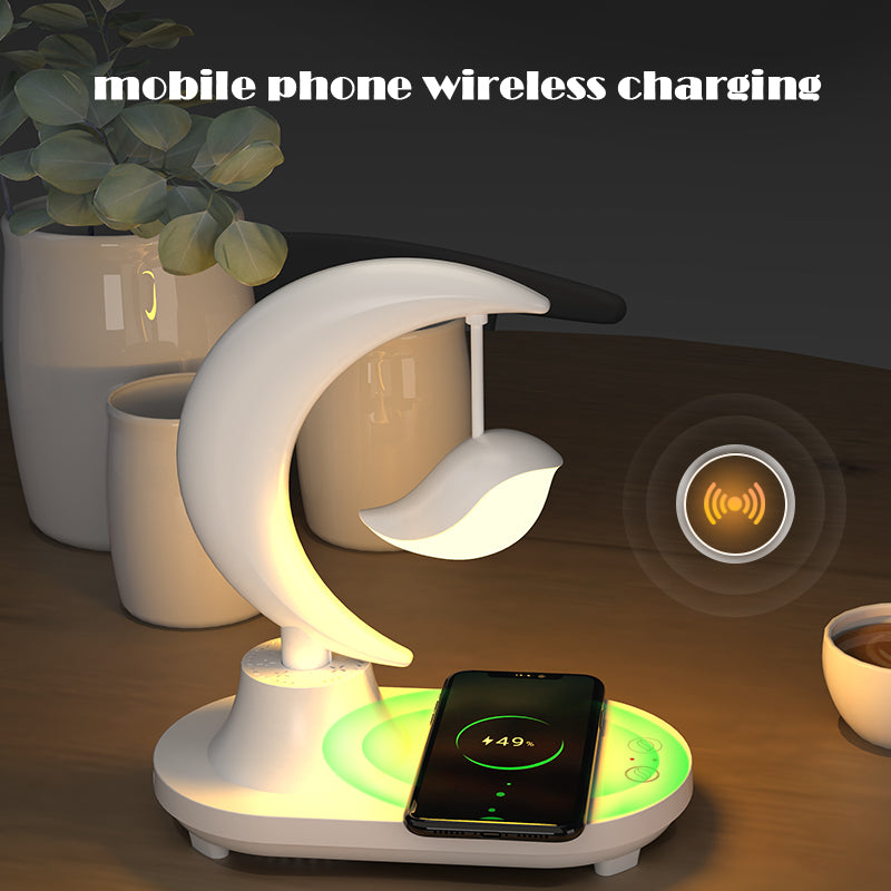 Lisslune | Moon Star Wireless Charging Night Lamp