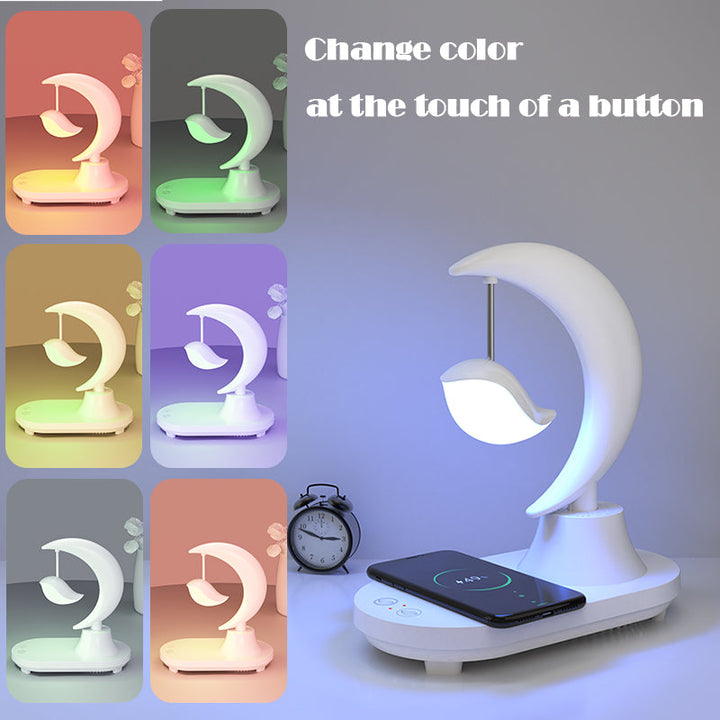 Lisslune | Moon Star Wireless Charging Night Lamp