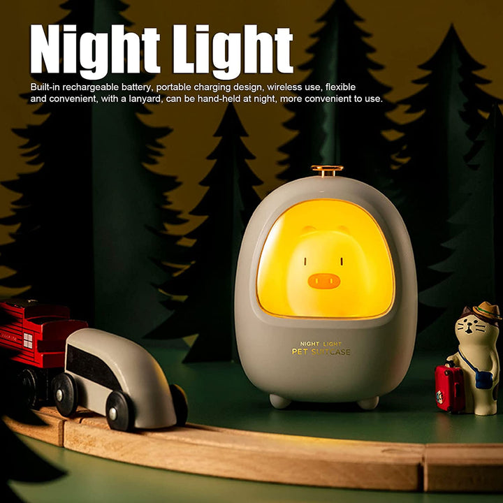 Lisslune | Portable Atmosphere Cute Pet Bedside Night Lamp