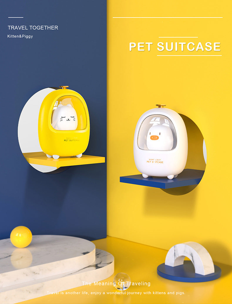 Lisslune | Portable Atmosphere Cute Pet Bedside Night Lamp