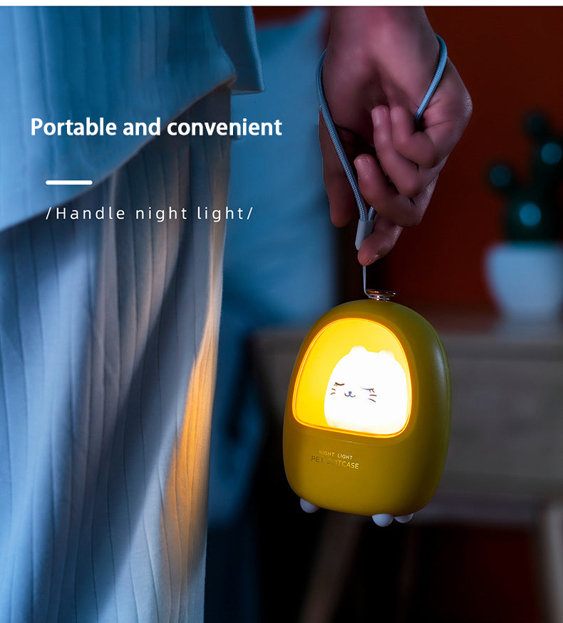 Lisslune | Portable Atmosphere Cute Pet Bedside Night Lamp