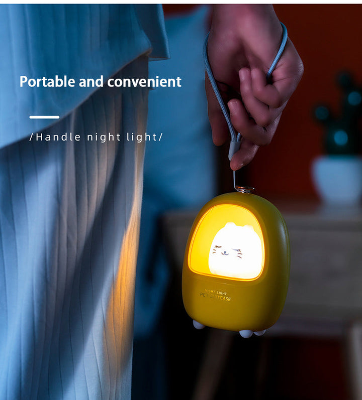 Lisslune | Portable Atmosphere Cute Pet Bedside Night Lamp