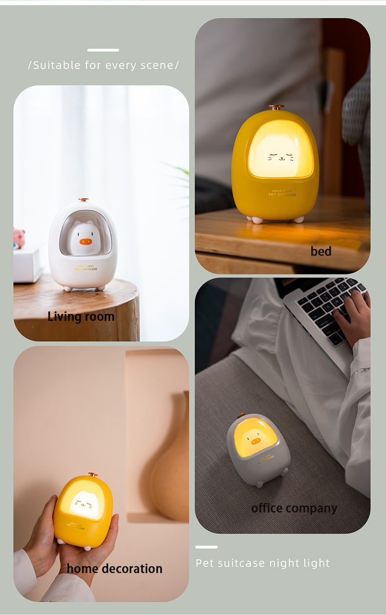 Lisslune | Portable Atmosphere Cute Pet Bedside Night Lamp
