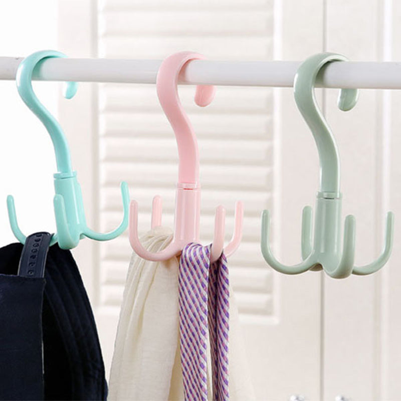 Lisslune | Rotating Four-Claw Wardrobe Organizer Hanger