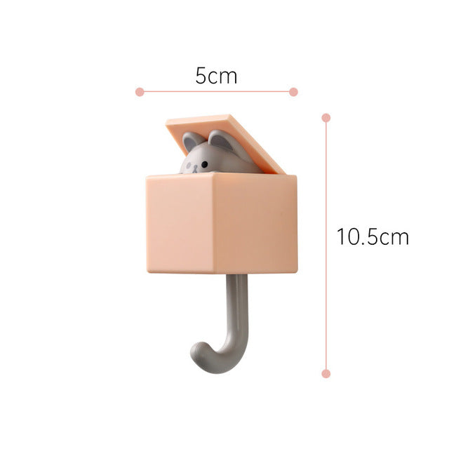 Lisslune | Cute Cat Wall Multi-Purpose Hook