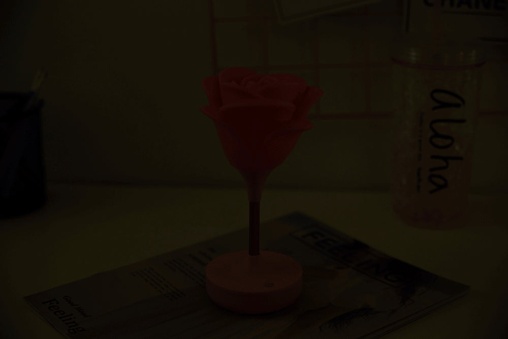 Lisslune | Rose Flower Romantic Touch Night Light