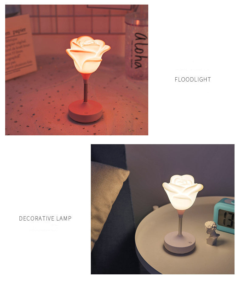 Lisslune | Rose Flower Romantic Touch Night Light