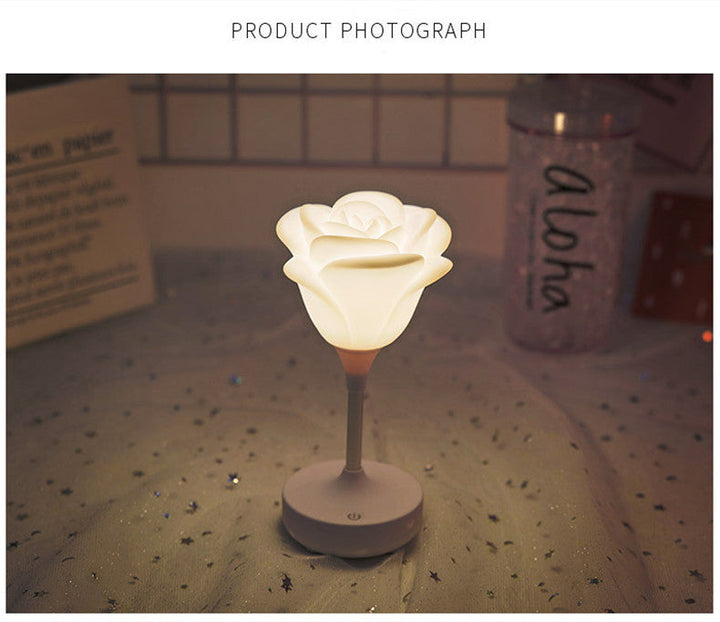 Lisslune | Rose Flower Romantic Touch Night Light