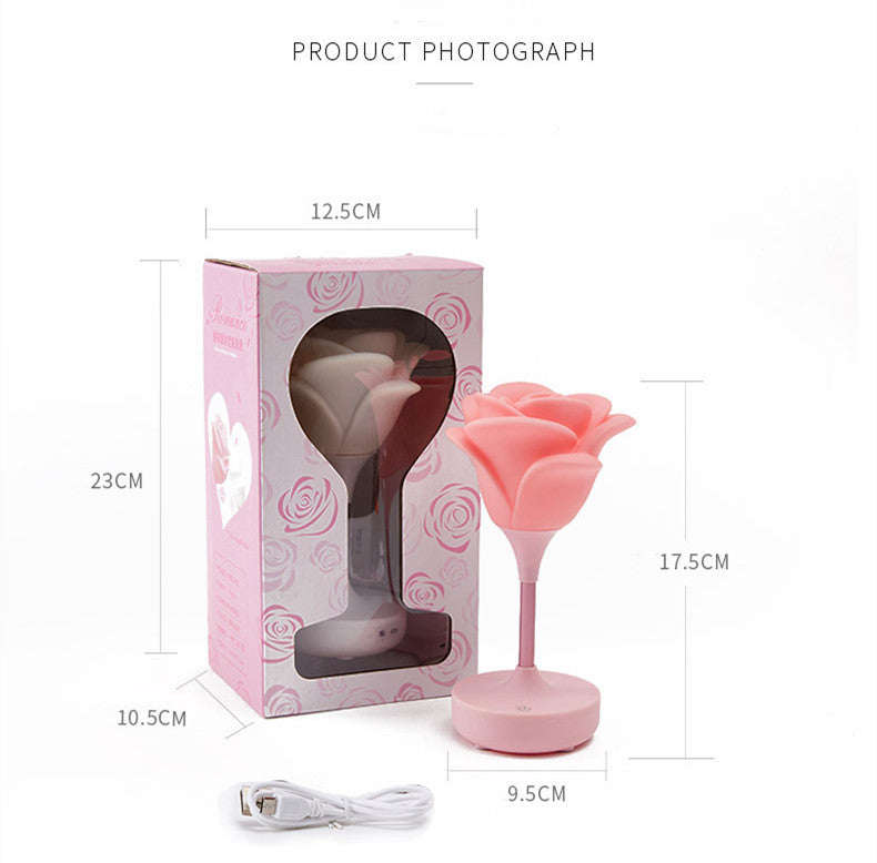 Lisslune | Rose Flower Romantic Touch Night Light