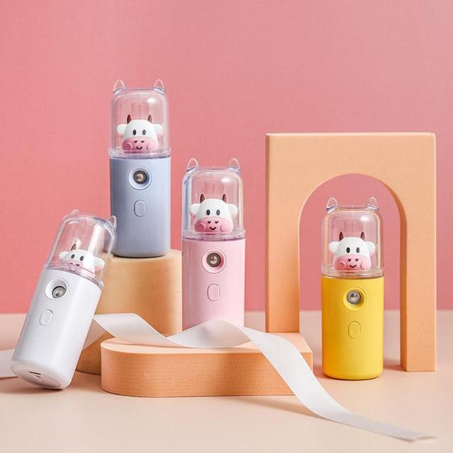 Lisslune | USB Cartoon Animal Rechargeable Mini Face Steamer