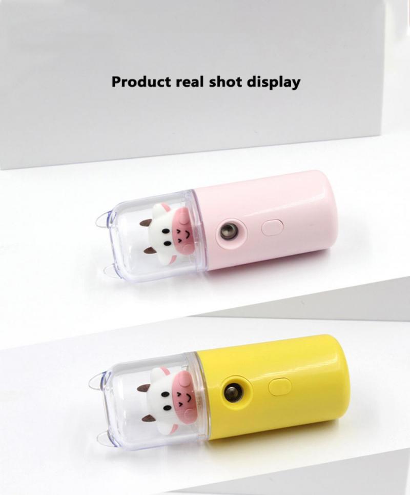 Lisslune | USB Cartoon Animal Rechargeable Mini Face Steamer
