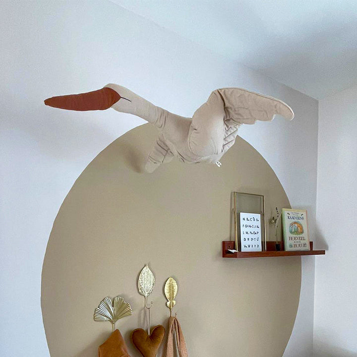 Lisslune | Creative Nursery Decor Hanging Swan Plush Doll