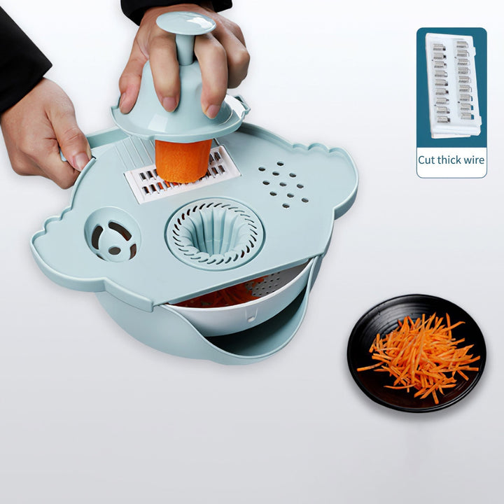Lisslune | All-in-One Drain Basket Vegetable Grater