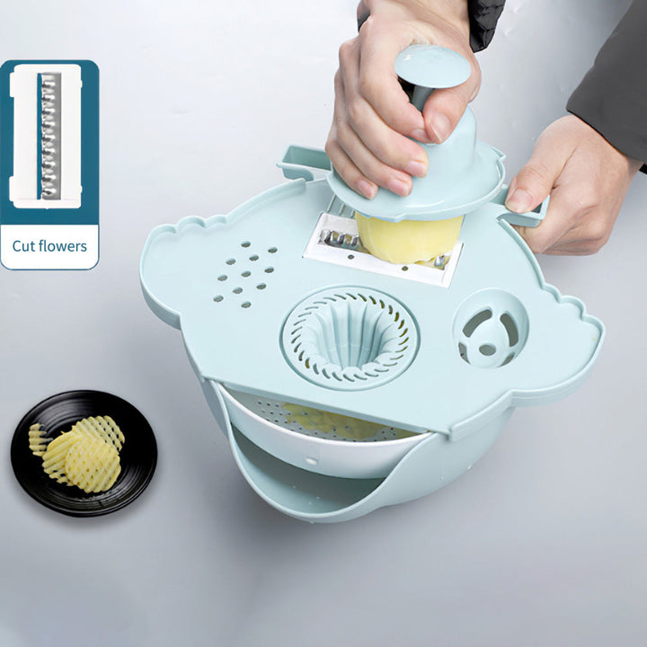 Lisslune | All-in-One Drain Basket Vegetable Grater
