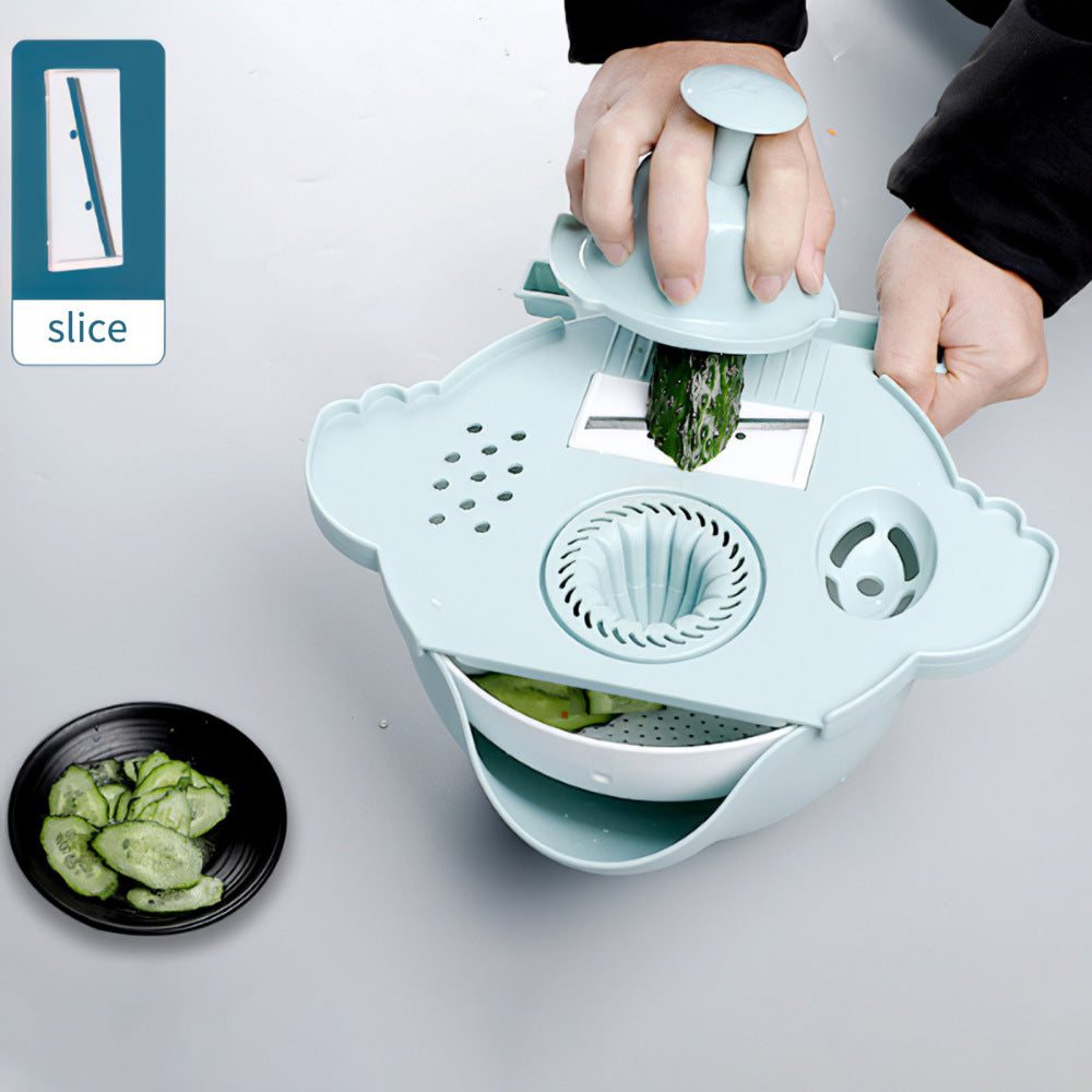 Lisslune | All-in-One Drain Basket Vegetable Grater