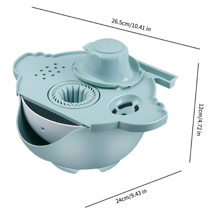 Lisslune | All-in-One Drain Basket Vegetable Grater